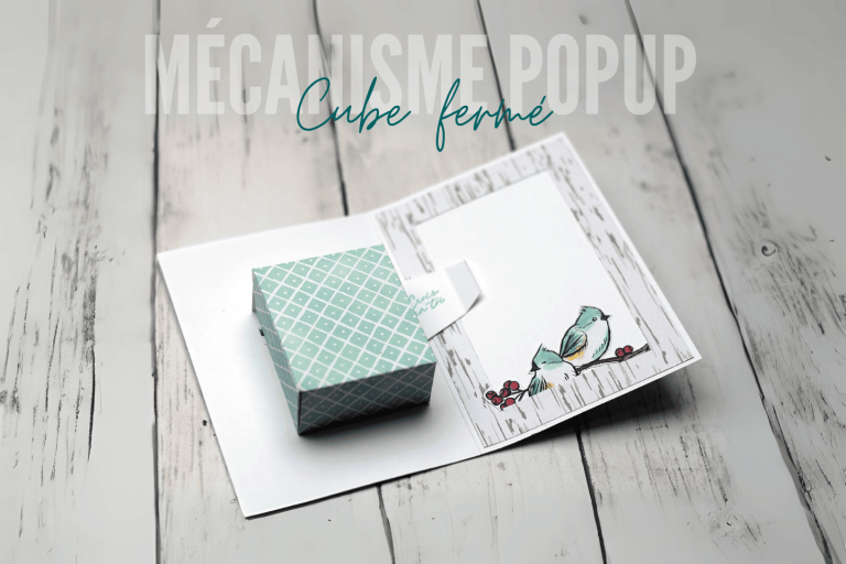 mecanisme popup cube fermé