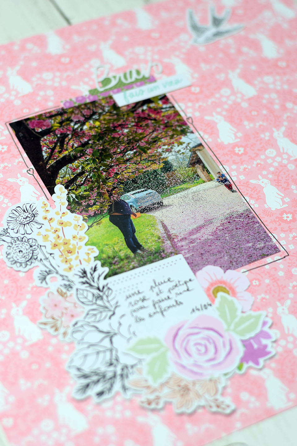 page-project-life-avec-les-lots-ephemeres-de-Stampinup-1