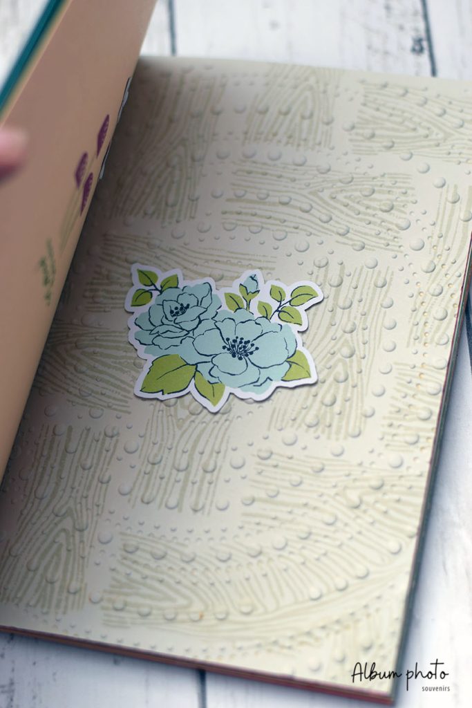 Album photo à reliure japonaise avec papier Beauté sans bornes Stampin'Up!