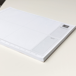 papier quadrillé