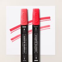 stampin’ blends calicot coquelicot