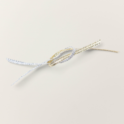 ficelle (3,2 mm) or et argent