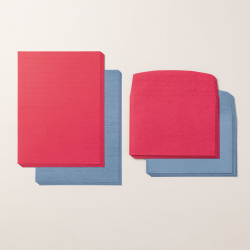 cartes et enveloppes rayures texturées
