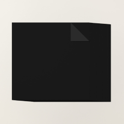deux tons 30,5cm noir nu