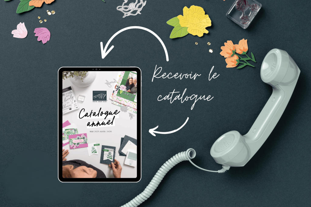recevoir le catalogue stampinup2025