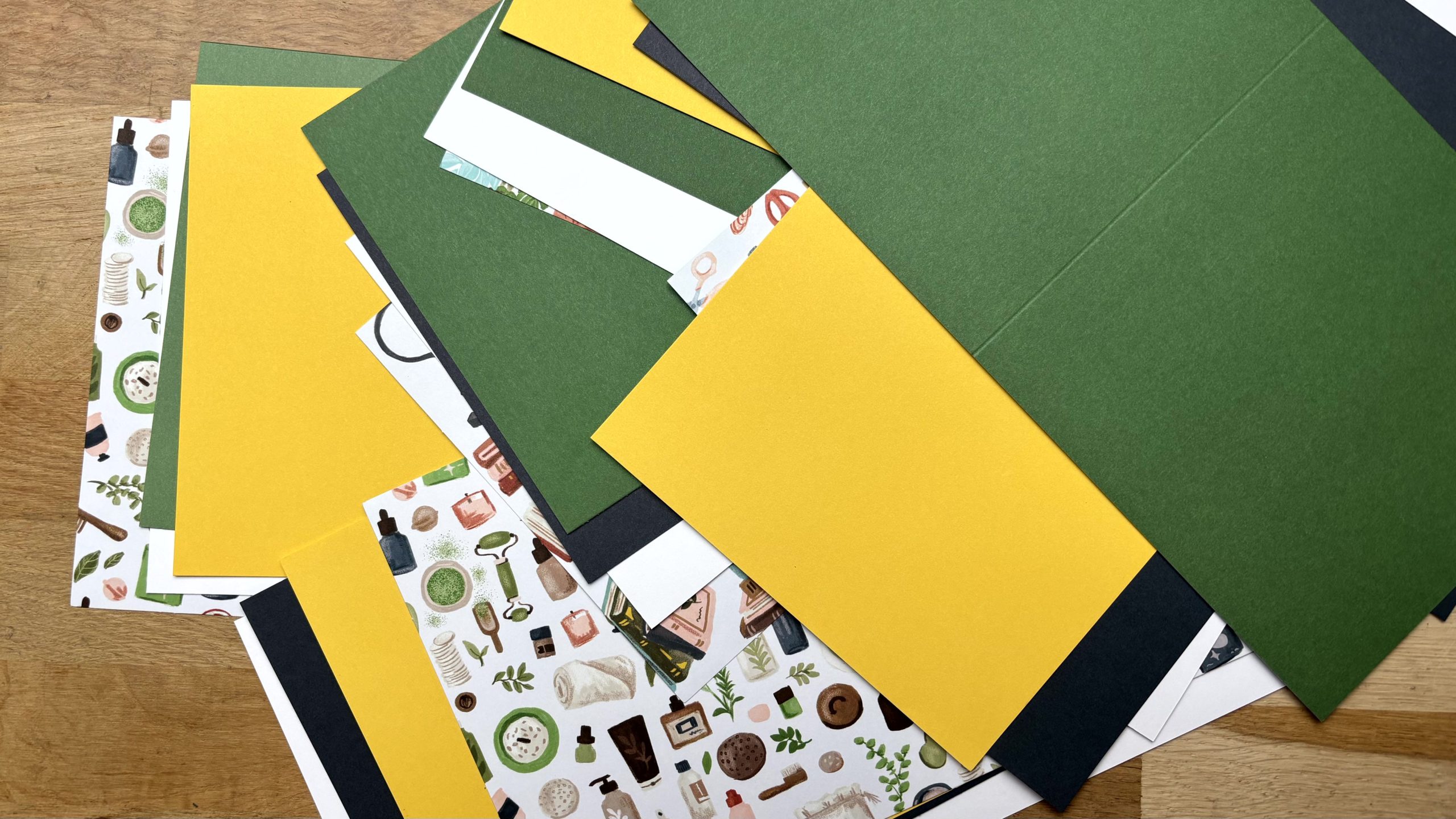 préparation des cahiers pour reliure long stitch avec feuilles pliées pour carnet fait main