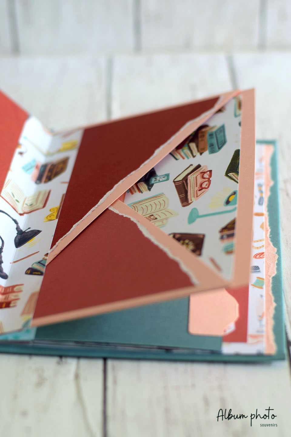 Couverture du mini-album, idée de carnet de lecture