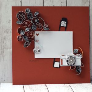 Page de scrap' et quilling