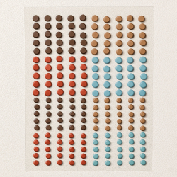 pois mats terreux