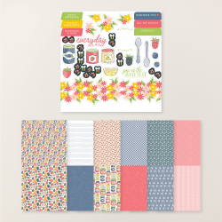 papier douceurs faites maison et feuille d'autocollants