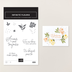 tampons infinité fleurie