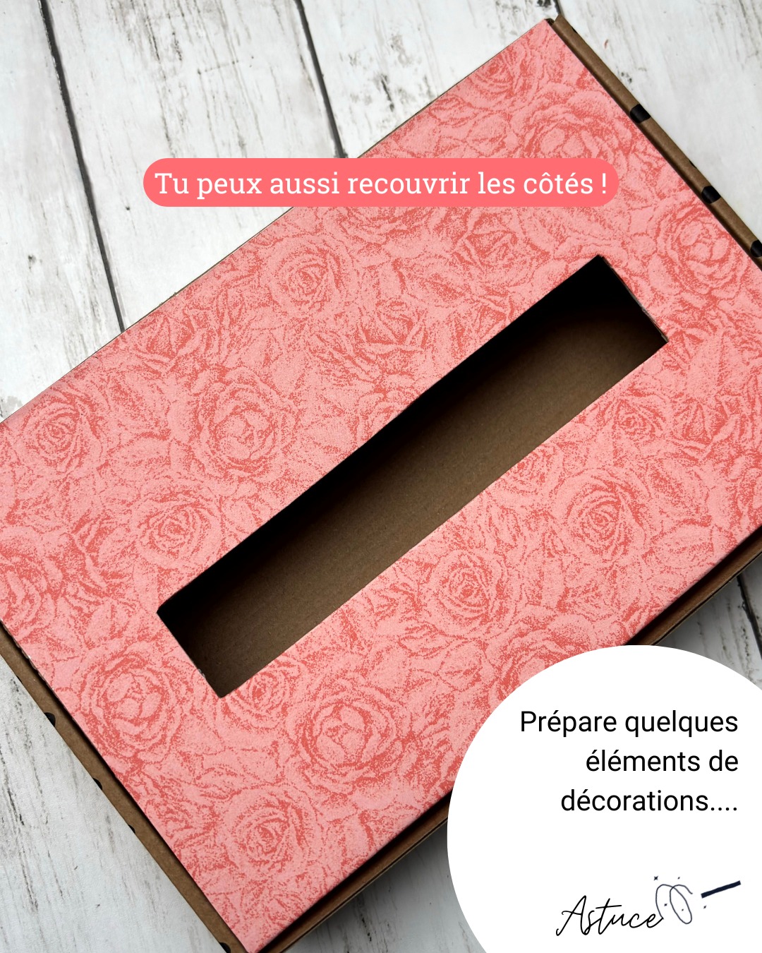 Étape 4 — ajout des embellissements et finitions sur l'urne DIY