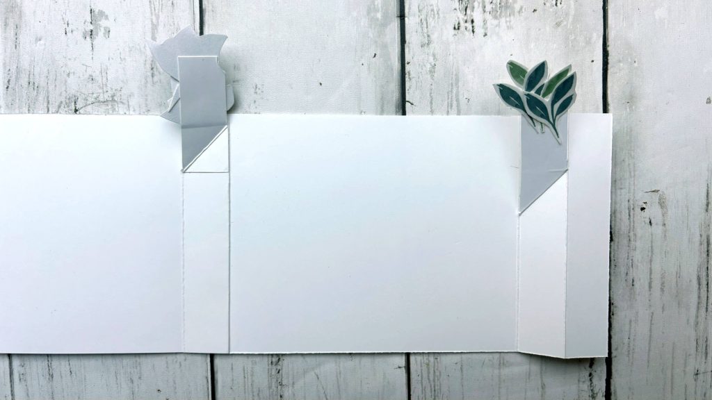 assemblage final carte popup essuie-glaces partie droite collée scrapbooking