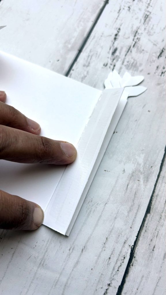 carte popup essuie-glaces décorée résultat final 2 bras animés scrapbooking Stampin Up