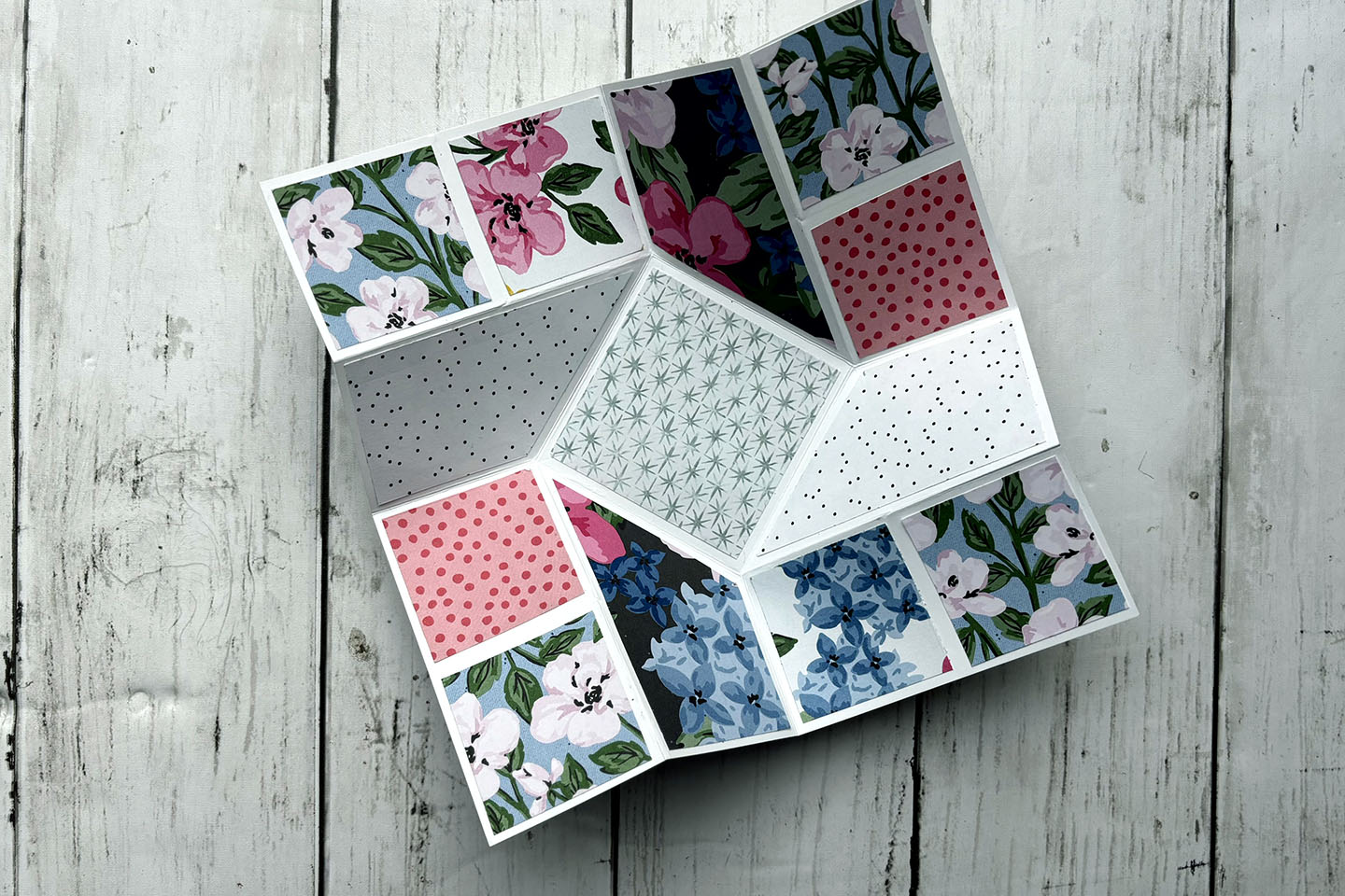 Carte origami « pliage malin »