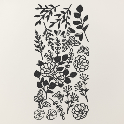 ORNEMENTS VOL FLEURI