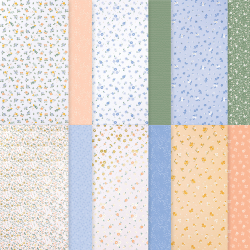 PAPIER ÉCHOPPE DE FLEURS