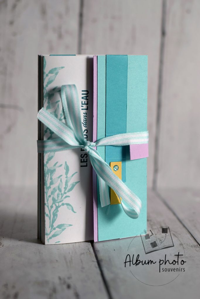 Mini-album journaling vacances d'été – Les pieds dans l'eau
