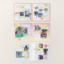 Kit d’atelier de scrapbooking beach time