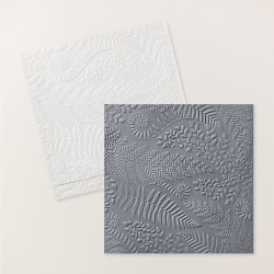 Plioir à gaufrage 3d flore et fougère