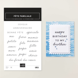 Tampons fête familiale