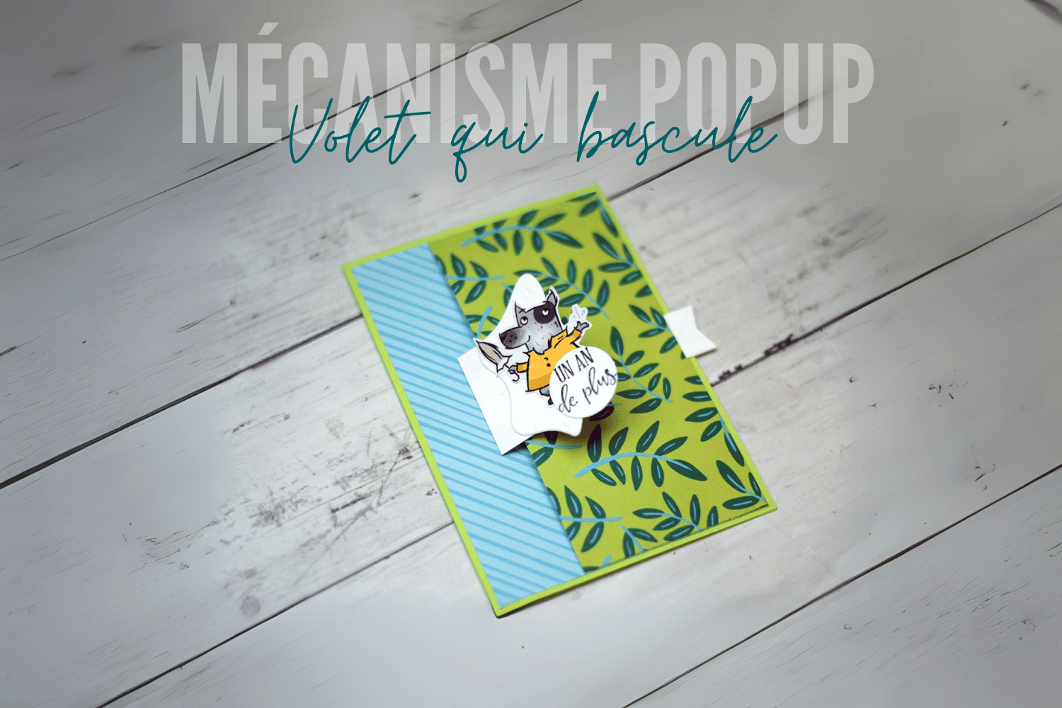Mécanisme popup : flip flap et volet basculant