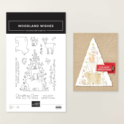 Set de tampons woodland wishes