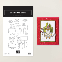 Set de tampons christmas crew