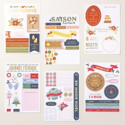 Lot éphémère spécialité à combiner récolte et houx stampin’ up!