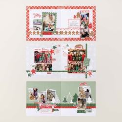 Kit d’atelier de scrapbooking home for christmas