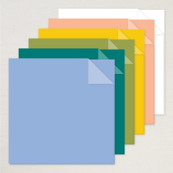 Papier cartonné à deux tons jardin mémorable