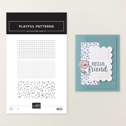 Set de tampons playful patterns