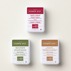 Assortiment de stampin’ spots premium récolte et houx