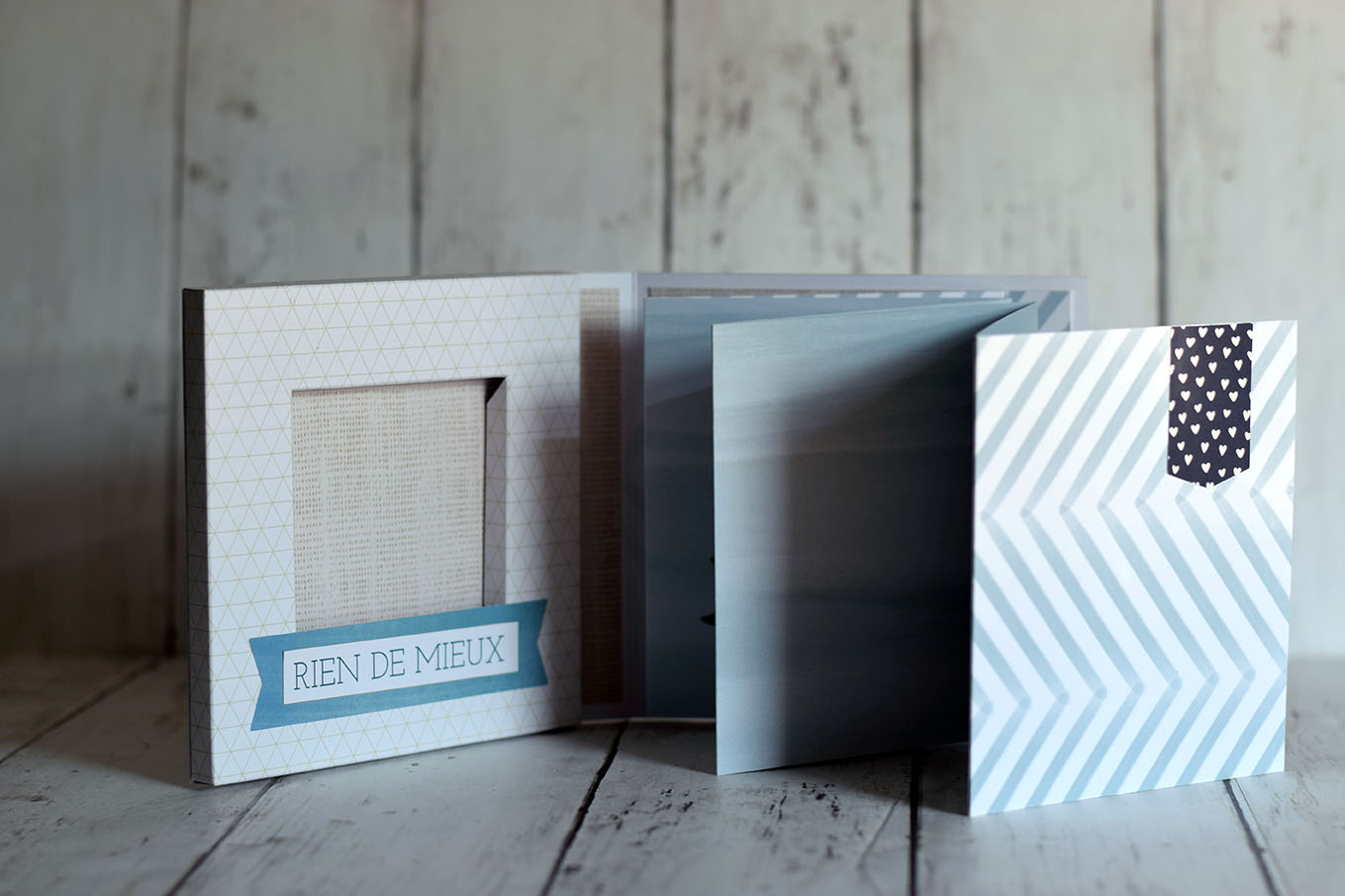 Créer un mini album photo avec un cadre et un accordéon